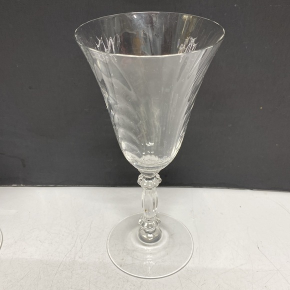 Cambridge Clear Caprice Glasses 7 5/8" Water Goblet Stem 300 Set of Four - Picture 4 of 17